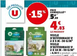 Super U Voile d'hivernage u offre