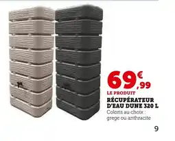 Super U Récupérateur d'eau dune offre