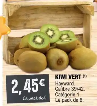 E.Leclerc Kiwi Vert offre