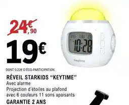 E.Leclerc RÉVEIL STARKIDS “KEYTIME” offre