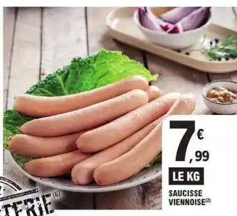 E.Leclerc Saucisse viennoise offre