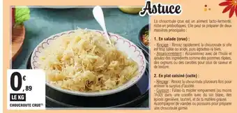 E.Leclerc Choucroute Crue offre