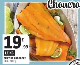 E.Leclerc Filet De Haddock offre