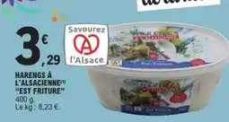 E.Leclerc HARENGS À L'ALSACIENNE EST FRITURE offre