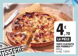 E.Leclerc TARTE CLAFOUTIS AUX POMMES offre