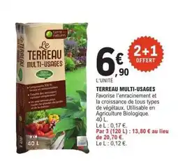 E.Leclerc TERREAU MULTI-USAGES offre