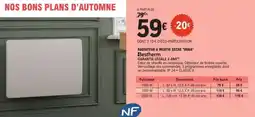 E.Leclerc Radiateur à Inertie Sèche 'Irina' Bestherm offre