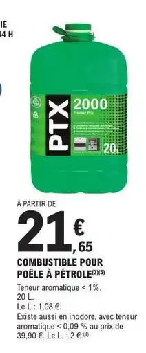 E.Leclerc PTX 2000 offre