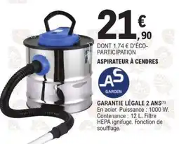 E.Leclerc Aspirateur à cendres offre