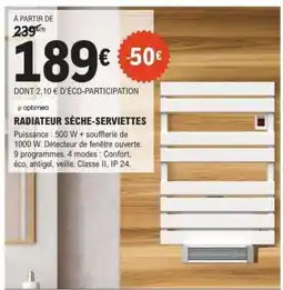 E.Leclerc Radiateur Sèche-Serviettes offre