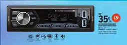 E.Leclerc Autoradio numérique Bluetooth RMD052DAB Caliber offre