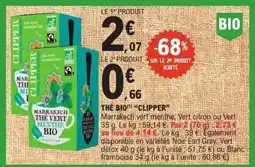 E.Leclerc THÉ BIO CLIPPER offre