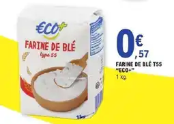 E.Leclerc FARINE DE BLÉ T55 ÉCO+ offre