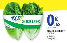 E.Leclerc SALADE SUCRINE ECO+ offre