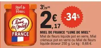 E.Leclerc Miel De France Lune De Miel offre