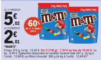 E.Leclerc M&M'S offre