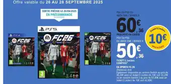 E.Leclerc EA SPORTS FC 26 offre