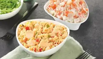 U Express DUO D’ANANAS ET DE CAROTTES AU SURIMI OU TABOULÉ AU POULET RÔTI offre