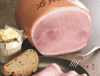 U Express JAMBON CUIT SUPÉRIEUR AVEC COUENNE NATURE offre