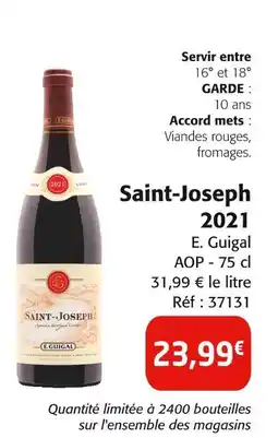Colruyt Saint-Joseph 2021 offre