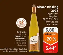 Colruyt Alsace Riesling 2023 offre