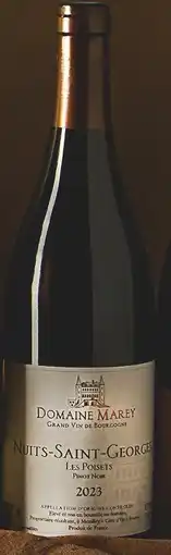 Colruyt DOMAINE MAREY Nuits-saint-georges 2023 offre