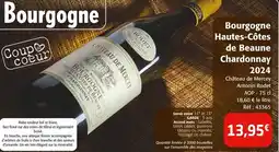 Colruyt CHATEAU MERCEY Bourgogne Hautes-Côtes de Beaune Chardonnay 2024 offre