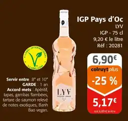 Colruyt IGP pays d’oc offre