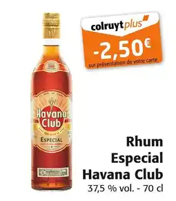 Colruyt HAVANA CLUB Rhum Especial offre