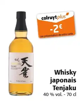 Colruyt Tenjaku Whisky japonais offre