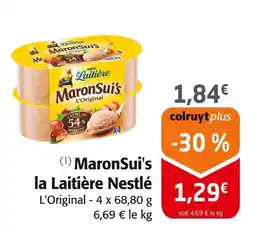 Colruyt NESTLÉ Maronsui's la laitière offre