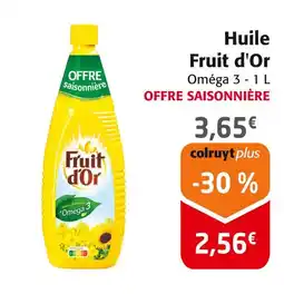 Colruyt Huile Fruit d'Or offre