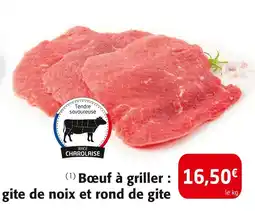 Colruyt Bœuf à griller : gite de noix et rond de gîte offre