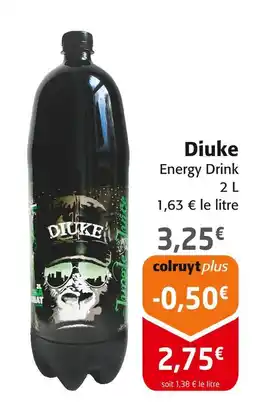 Colruyt DUIKE Energy Drink offre