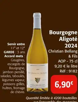 Colruyt Bourgogne Aligoté 2024 offre
