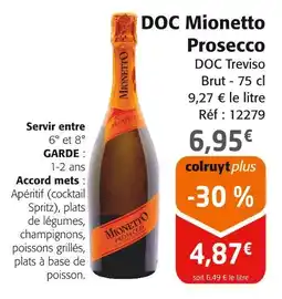 Colruyt DOC Mionetto Prosecco offre