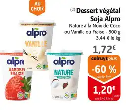 Colruyt ALPRO Dessert végétal soja offre