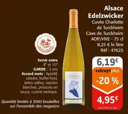 Colruyt Alsace edelzwicker offre
