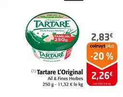 Colruyt Tartare L'Original offre