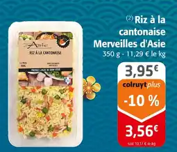 Colruyt MERVEILLES D'ASIE Riz à la cantonaise offre