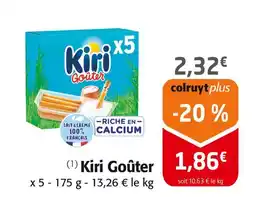 Colruyt KIRI Kiri goûter offre