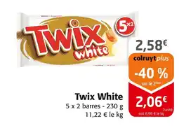 Colruyt Twix White offre