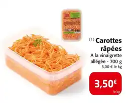 Colruyt Carottes râpées offre