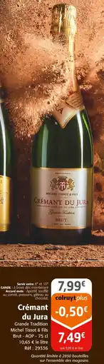 Colruyt Crémant du jura offre
