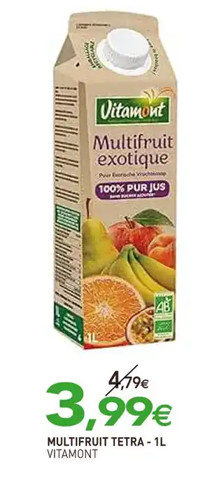 naturéO Vitamont Multifruit Tetra offre