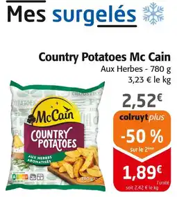 Colruyt MC CAIN Country Potatoes offre