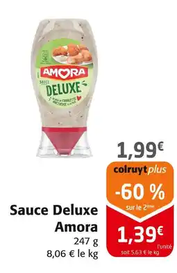Colruyt AMORA Sauce Deluxe offre