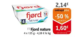 Colruyt Fjord Fjord nature offre