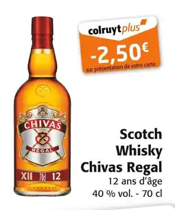 Colruyt Chivas Regal Scotch Whisky offre