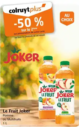Colruyt Le Fruit Joker offre